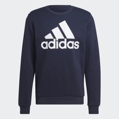 Áo Khoác Adidas Nam Chính Hãng - Essentials Big Logo Sweatshirt - Xanh | JapanSport HL2298