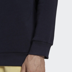 Áo Khoác Adidas Nam Chính Hãng - Essentials Big Logo Sweatshirt - Xanh | JapanSport HL2298
