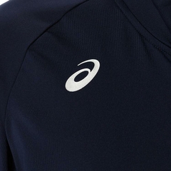 Áo Khoác Asics Chính Hãng - LIMO Fleece-Lined Stretch Knit Jacket - Màu Navy | JapanSport 2031D576-400