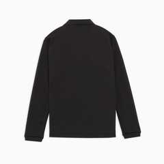 Áo Puma Nữ Chính Hãng -  PUMA Shadowcat Graphic Long Sleeve Polo - Màu Đen | JapanSport 635829-03