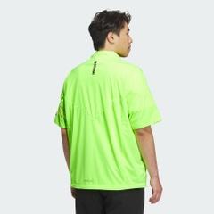 Áo Khoác Adidas Nam Chính Hãng -   Code Chaos short-sleeved windbreaker with half-zip closure - Màu Xanh  | JapanSport JJ0234