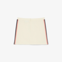 Chân Váy Lacoste Nữ Chính Hãng - Textured piqué skirt - Màu Navy | JapanSport JF0522-51-XFJ