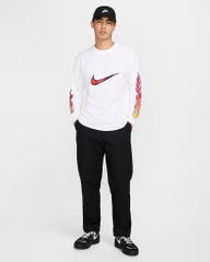 Áo Khoác Nike Chính Hãng - Long-Sleeve T-Shirt - Màu Trắng | JapanSport IB7539-100