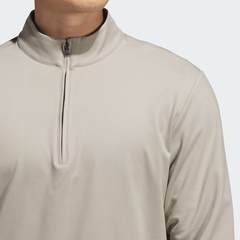 Áo Dài Tay Adidas Nam Chính Hãng - Ultimate365 Classic Quarter-Zip - Màu Xám | JapanSport JL5320