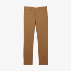 Quần Dài Lacoste Chính hãng - Slim Fit Stretch Cotton Pants - Màu Nâu  | JapanSport  HH3463-51-DPC