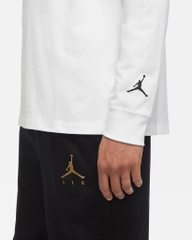 Áo Dài Tay Nam Nike Chính Hãng - Jordan Jumpman Chimney - Màu Trắng | JapanSport CV1745-100