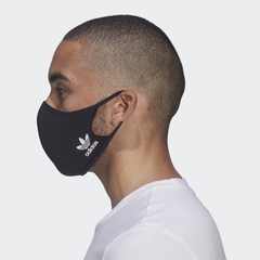 Set 3 chiếc Khấu trang Adidas Chính hãng - Face Covers - Không dùng trong y tê - Đen | JapanSport HC4703