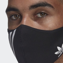 Set 3 chiếc Khấu trang Adidas Chính hãng - Face Covers - Không dùng trong y tê - Đen | JapanSport HC4703