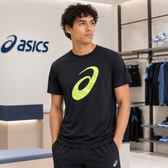 Áo Phông Asics Chính Hãng - Dry Big Logo Short-Sleeve - Màu Đen | JapanSport 2031E019-002