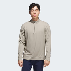 Áo Dài Tay Adidas Nam Chính Hãng - Ultimate365 Classic Quarter-Zip - Màu Xám | JapanSport JL5320