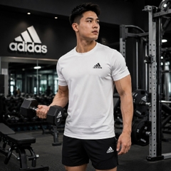Áo Phông Adidas Nam Chính Hãng - FEELREADY DESIGNED TO MOVE AEROREADY - Trắng | JapanSport GT5558
