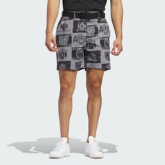 Quần Short Adidas Chính Hãng - Go-To Printed Shorts - Màu Xám | JapanSport IT6769