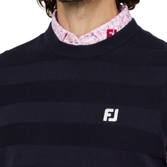 Áo Vest FOOTJOY Chính Hãng - Knit Crew Neck Vest - Màu Đen | JapanSport  38617 FJ-F25-M05