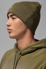 Mũ Len Nam Nữ Nike Chính Hãng - Jordan Peak Essential Beanie - Màu Xanh Olive | JapanSport FN4672-222