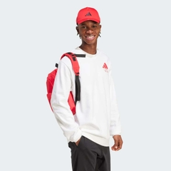 Áo Dài Tay Adidas Nam Chính Hãng - Food fortune cookie Graphic Sweatshirt - Màu Trắng| JapanSport  JW4347