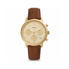 Đồng hồ Nữ Fossil Chính hãng - Neutra Chronograph Rose Gold-Tone Stainless Steel Watch Case | JapanSport C161008