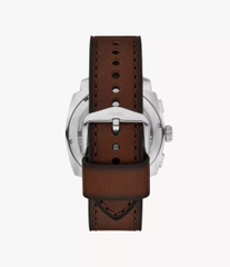 Đồng hồ Fossil Chính hãng - Machine Chronograph Brown Leather Watch | JapanSport FS6100