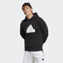 Áo HOODIE Adidas Nam Chính Hãng - FUTURE ICONS BADGE OF SPORT HOODIE - Đen | JapanSport IC3745