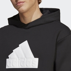 Áo HOODIE Adidas Nam Chính Hãng - FUTURE ICONS BADGE OF SPORT HOODIE - Đen | JapanSport IC3745