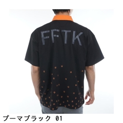 Áo Polo Puma Chính Hãng - PUMA x FFTK AOP - Màu Đen | JapanSport 633699-01