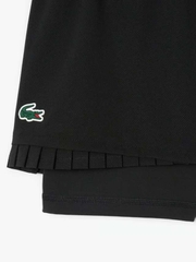 Quần Short Lacoste Chính hãng - Ultra Dry Lined Tennis Shorts - Màu Đen | JapanSport GF8598-51-C31