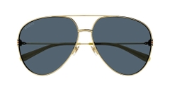 Kính Gucci Nam Nữ Chính hãng - GG1280S 003 – Gold/Blue - 62mm | JapanSport