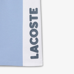 Quần short Lacoste Chính Hãng - Regular Fit Straight Cut Fleece Loungewear Shorts - Màu Xanh | JapanSport GH0722-51-30Y