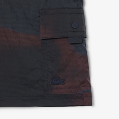 Quần Short Lacoste Chính hãng - Ombré Print Nylon - Màu Đen | JapanSport GH9659-51-EIX