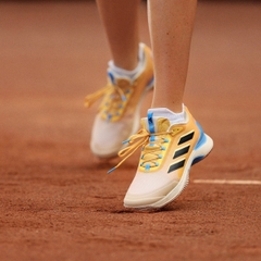 Giày Tennis Adidas Nữ Chính Hãng - Avacourt 2 Clay - Màu Vàng | JapanSport IF0403