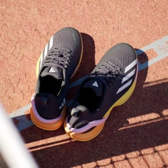 Giày Tennis Adidas Nam Chính Hãng - adizero Cybersonic Clay Tennis  - Đen / Vàng | JapanSport IF0437
