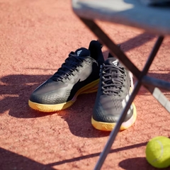 Giày Tennis Adidas Nam Chính Hãng - adizero Cybersonic Clay Tennis  - Đen / Vàng | JapanSport IF0437