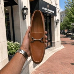 Giày Allen Edmonds Nam Chính Hãng - Lando Driving Style Loafer - Màu nâu | JapanSport 7799