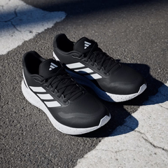 Giày chạy Adidas Nam Chính Hãng - Runfalcon 5 - Black/White | JapanSport - JR5089