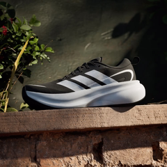 Giày Adidas Nam Nữ Chính Hãng - SUPERNOVA GLIDE W - Màu Đen Trắng  | JapanSport KJ8646