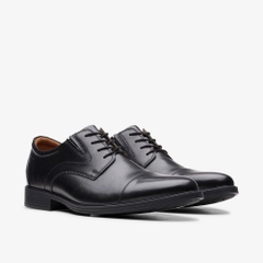 Giày Clark Nam Chính Hãng - Whiddon Pace Oxford - Đen | JapanSport 261-52909