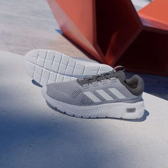 Giày chạy nam Adidas Chính hãng - GIÀY DÂY CHUN CLOUDFOAM COMFY - Xám  | JapanSport IH6021