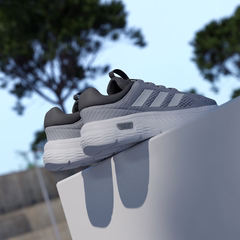 Giày chạy nam Adidas Chính hãng - GIÀY DÂY CHUN CLOUDFOAM COMFY - Xám  | JapanSport IH6021