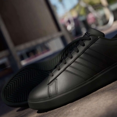Giày Adidas Nam Chính Hãng - Grand Court Cloudfoam Comfort - Màu Đen | JapanSport GW9198