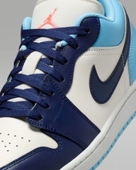 Giày Nike Chính Hãng - Air Jordan 1 Low - Màu Xanh | JapanSport 553558-149