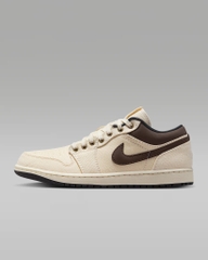 Giày Nike Chính Hãng - Air Jordan 1 Low Premium - Màu Be | JapanSport  IB8058-110