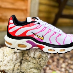 Giày Nike Nam Nữ Chính hãng - Air Max Plus White Red Magenta’ - Multi Color | JapanSport DZ3671-100