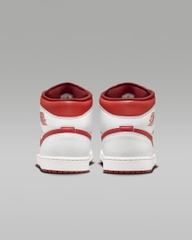 Giày Nike Chính Hãng - Air Jordan 1 Mid SE - Trắng/Đỏ | JapanSport FJ3458-160