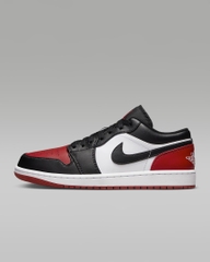 Giày Nike Nam Chính hãng - Jordan 1 Low - Đen Đỏ | JapanSport 553558-161