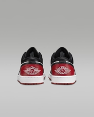 Giày Nike Nam Chính hãng - Jordan 1 Low - Đen Đỏ | JapanSport 553558-161