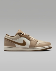 Giày Nike Nam Chính Hãng - Air Jordan 1 Low - Nâu/Trắng | JapanSport HF5753-221