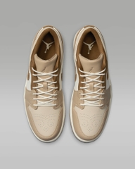 Giày Nike Nam Chính Hãng - Air Jordan 1 Low - Nâu/Trắng | JapanSport HF5753-221