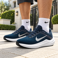 Giày Nike Nam Chính Hãng - Winflo 10 Running - Màu xanh | JapanSport DV4022-400