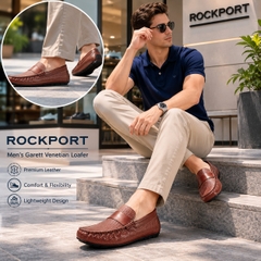 Giày Rockport Chính Hãng - Tayo DARK NATURAL 120- Màu Nâu | JapanSport TAYO_DNA01