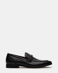 Giày Steve Madden Nam Chính Hãng - Jayshan Black Leather MEN'S SHOES - Đen | JapanSport