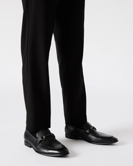 Giày Steve Madden Nam Chính Hãng - Jayshan Black Leather MEN'S SHOES - Đen | JapanSport